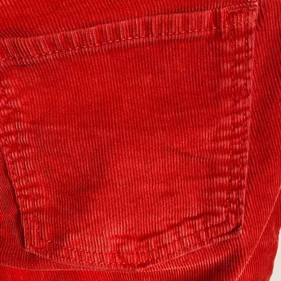 GAP 1969‎ Women's Red Corduroy Pants Size 6/28R - Picture 5 of 10